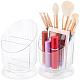 organisateur de rangement pour pinceaux de maquillage en plastique transparent(AJEW-WH0332-33C)-1