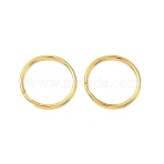 Iron Split Rings, Golden, 20.5x2mm, Inner Diameter: 17.5mm(FIND-C084-03B-G)