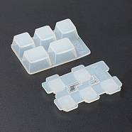 DIY Ctrl Keycap Silicone Mold, with Lid, Resin Casting Molds, For UV Resin, Epoxy Resin Craft Making, White, 70x46x20mm(DIY-J006-02)