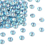 Preciosa&reg MAXIMA Crystal No Hotfix Flatback Stones, Czech Crystal, Dura Foiling, Round(438 11 615 Chaton Rose), 60000 200 Aquamarine AB, SS6(1.9~2.1mm)(Y-PRC-NSS6-60000-200)