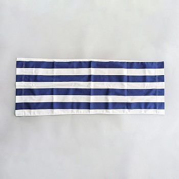 Chair Canvas Cloth, Beach Chair Cloth Replacement Supplies, Rectangle, Dark Blue, 1130~1150x430mm