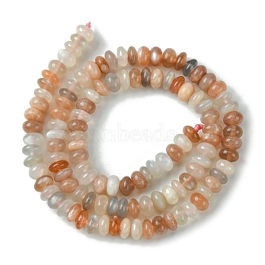 Natural Multi-Moonstone Beads Strands(G-A092-F03-02)-3