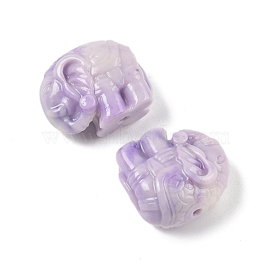 Synthetic Shell Dyed Carved Beads(SHEL-K007-17)-2