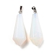 Synthetic Opalite Pointed Pendants(G-I314-02P-25)-4