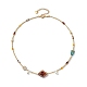 Glass Seed & Acrylic Beaded Necklaces(NJEW-JN04469)-1