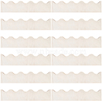 12Pcs Plywood Eaves Tile, for Dollhouses Decoration, Old Lace, 90x400x3mm(DIY-CP0013-27D)
