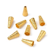 Apetalous Alloy Bead Cone, Antique Golden, 17.5x8.5mm, Hole: 1.8mm(FIND-WH0042-28AG)