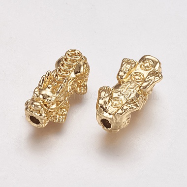 Feng Shui Real 24K Gold Plated Alloy Beads(X-PALLOY-L205-06D)-2