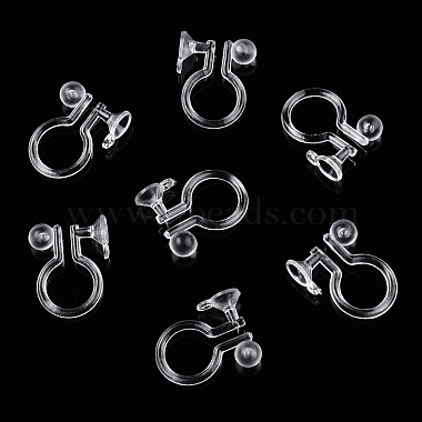 Clear Plastic Earring Components