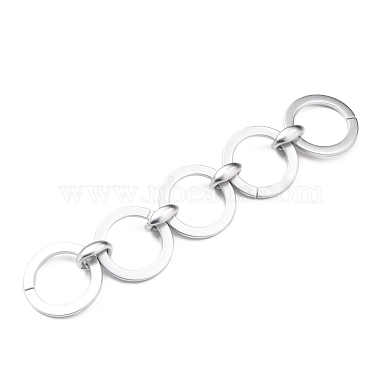 Silver Plastic Link Chains Chain
