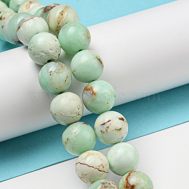 Natural Green Opal Beads Strands(G-R494-A08-04)-4