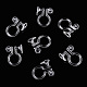 Plastic Clip-on Earring Findings(X-KY-R014-01)-1