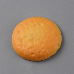 Opaque Resin Imitation Cookies Cabochons, Sandy Brown, Oval, 27x24.5x5mm(RESI-WH0038-01F)