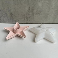 DIY Candlestick Silicone Molds, for Resin, Gesso, Cement Craft Making, Star, 149x155x39mm(SIMO-P002-B04)
