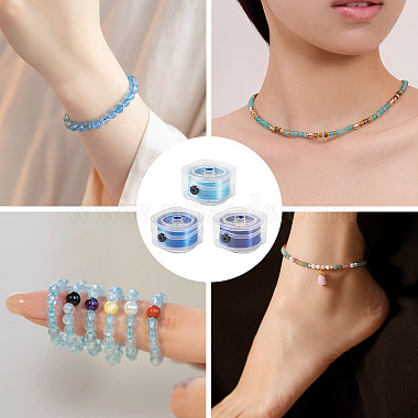 3 Boxes 3 Colors Flat Elastic Crystal String(EW-TA0001-12B)-7