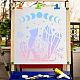 PET Plastic Drawing Painting Stencils Templates(DIY-WH0244-174)-5