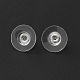Brass Bullet Clutch Earring Backs(KK-EC129-NF)-3