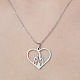 201 collier pendentif coeur creux en acier inoxydable(NJEW-OY002-22)-1