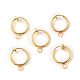 Brass Clip-on Earring Finding(KK-WH0031-37G)-1