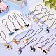 Alloy Enamel Mobile Strap(HJEW-SW00023-02)-3