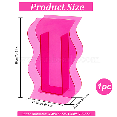 jarrones acrílicos ondulados(AJEW-WH0314-26)-2