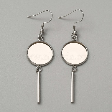 314 Stainless Steel Earring Hooks(STAS-WH0046-01A)-1