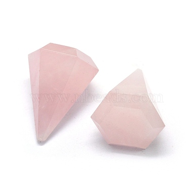 Natürlichen Rosenquarz Perlen(G-E515-01A)-2