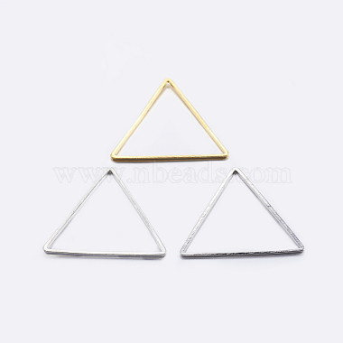 Mixed Color Triangle Brass Links