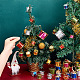 6 Bag Christmas Theme Foam Laser Drum Pendant Decorations(AJEW-GA0005-89)-3