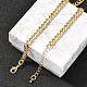 Brass Cuban Link Chain Necklaces for Women(NJEW-U022-01G)-2