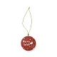 Décoration pendentif en acrylique sur le thème de Noël(HJEW-G021-01C)-1