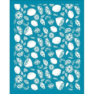 Teal Nylon Screen Printing Stencils