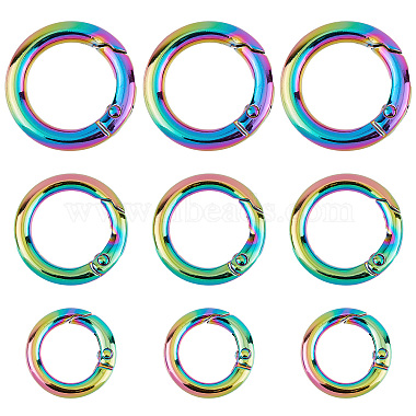 Rainbow Color Alloy Clasps