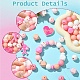 Silicone Focal Beads Set(SIL-YW0001-48)-3