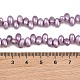 Electroplated Shell Pearl Beads Strands(BSHE-B009-A01-5x8mm-03)-3