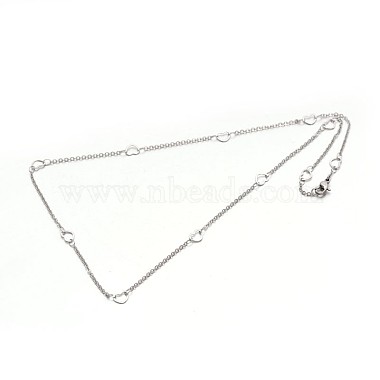304 Stailess Steel Chain Necklaces(NJEW-N0030-03)-2