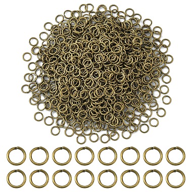 Iron Open Jump Rings(IFIN-YW0001-41AB)-2