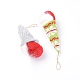 Cloth Christmas Doll Pendant Decorations(HJEW-SZC0002-05A)-2