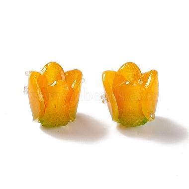 Tulip Opaque Acrylic Beads(SACR-G022-01B)-2