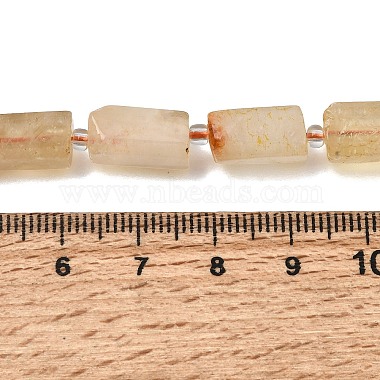 Heated Natural Citrine Beads Strands(GG-CBA8682-A02)-5
