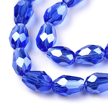 Electroplate Glass Beads Strands(EGLA-R008-6x4mm-8)-3