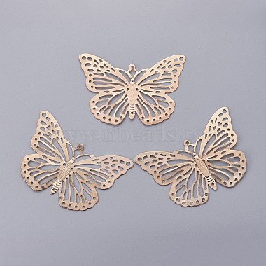 Golden Butterfly Iron Pendants