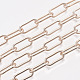Unwelded Iron Paperclip Chains(CH-S125-09B-RG)-2