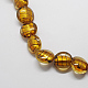 Perles en verre d'argent feuille manuelles(FOIL-R055-M)-3