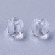 Transparent Clear Acrylic Round Beads(X-PL526_4MM)-2