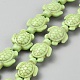 perles synth&eacute;tiques turquoise brins(X-G-WH20006-01A)-1