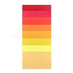 Non Woven Fabric Embroidery Needle Felt for DIY Crafts, Square, Mixed Color, 298~300x298~300x1mm, 8color/set, 8pcs/set(DIY-X0286-05)
