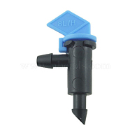 Plastic Self Watering Spikes, Adjustable Plant Watering, Automatic Drip Irrigation Plant Waterer, Blue, 38x20mm(AJEW-WH0171-50B)