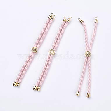 Pink Nylon Bracelet Making