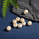 Natural Wood Beads(TB10mmY-8)-5
